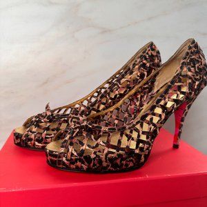 Betsey Johnson | Leopard Jalia Heels | Size 10